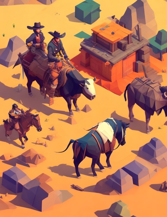 RPG 40 give me an isometric big hero in the western era in low 0